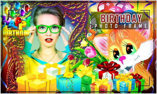 Birthday Cake Photo Frame screenshot 3