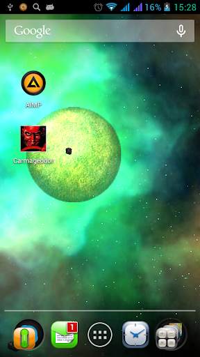 Live Wallpaper Space Planet screenshot 3
