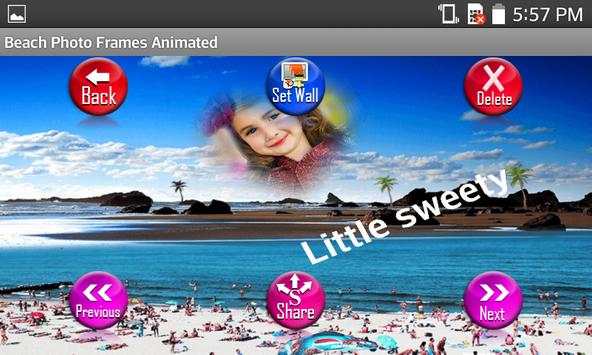 Beach Photo Frames Animated screenshot 5