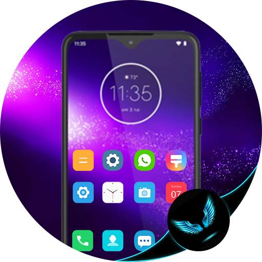 launcher theme for Motorola Moto One Macro pro 1.1.2