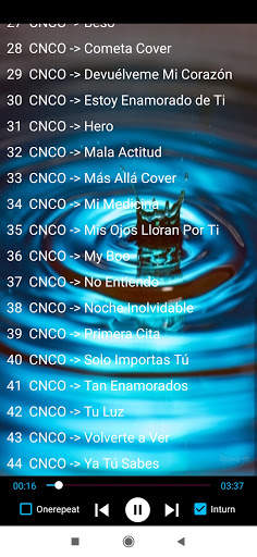 Escucha canciones de CNCO sin internet screenshot 3