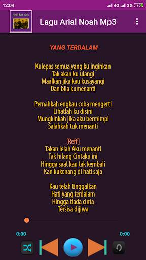 Lagu Ariel Mp3 (Noah) 2021 screenshot 3