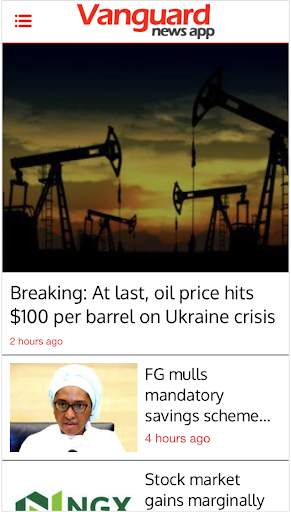 Vanguard news app screenshot 5