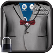Handsome Coat Screen Lock icon