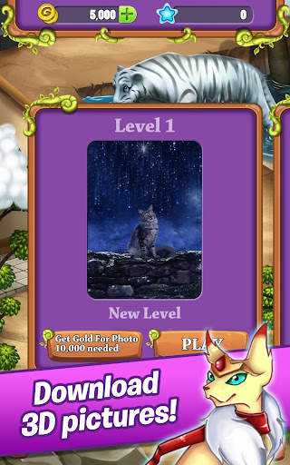 Hidden Mahjong Cat Tails: Free screenshot 3