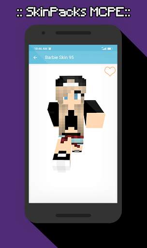 1000  SkinPacks Barbie for Minecraft screenshot 5