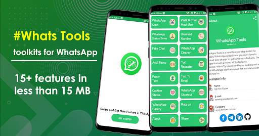 WhatsTool: Toolkit for WhatsApp (2021) screenshot 1