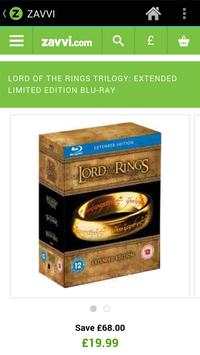 Shop ZAVVI screenshot 1