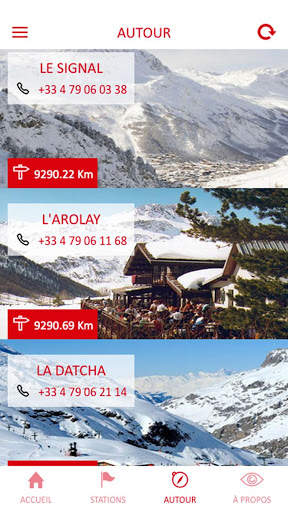 Restaurants Ski screenshot 3