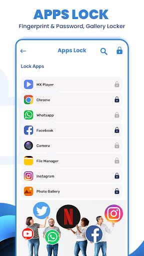 App Locker - App Lock Password & pattern 6 تصوير الشاشة