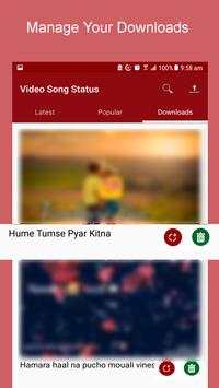 Video Songs Status for Whatsapp 3 تصوير الشاشة