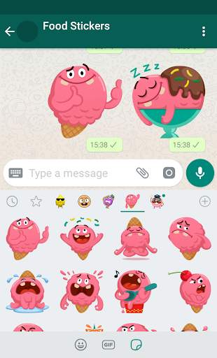 New WAStickerApps - Food Stickers For WhatsApp screenshot 2