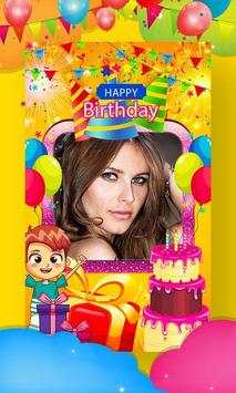 Birthday Photo Frame 5 تصوير الشاشة