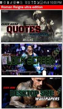 Roman reigns ultra wallpapers screenshot 2