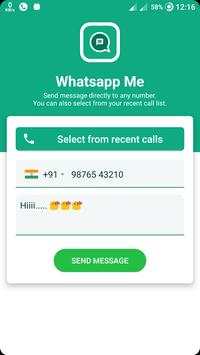 Whatsapp Me screenshot 4