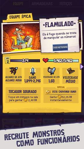 Dungeon, Inc.: Clicker Ocioso screenshot 2