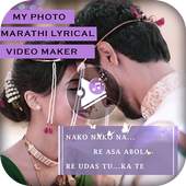 Marathi Lyrical Video Status Maker With Photo Song 1.0