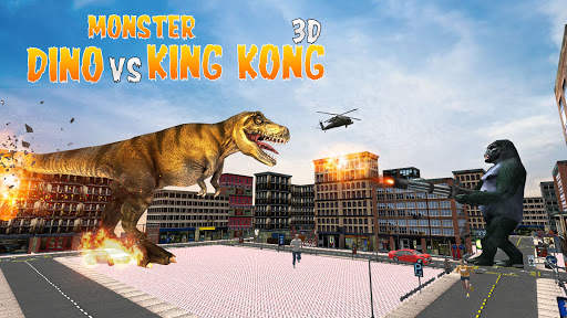 King Kong Gorilla Dino Games screenshot 2