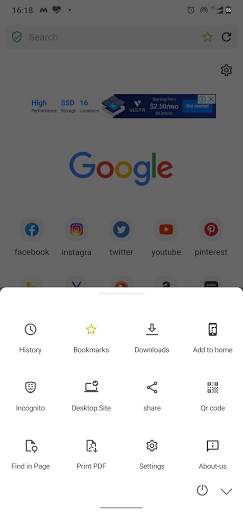 Jaquar Internet Browser-A light weight Web browser screenshot 1