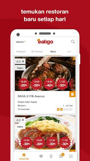 eatigo –  reservasi restoran dengan diskon screenshot 6