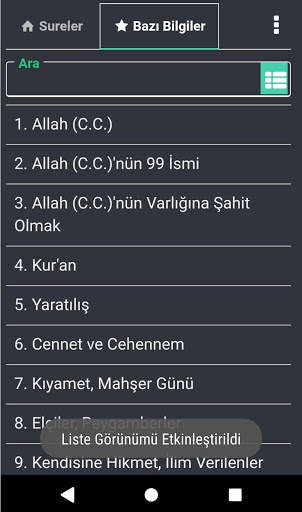 Kuran-ı Kerim 6 تصوير الشاشة