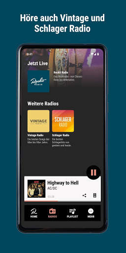 Rockit Radio – Rock webradio DAB+ screenshot 4