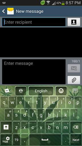 Weed Keyboard स्क्रीनशॉट 1