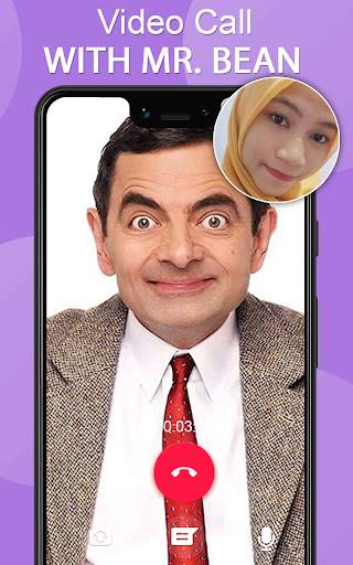 Fake Mr Bean - Funny Fake Call Video & Message screenshot 1