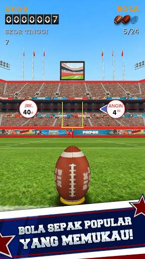 Flick Kick Field Goal Kickoff screenshot 1