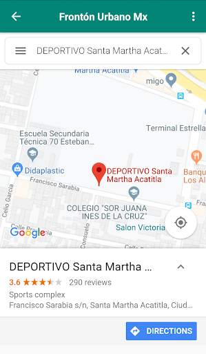 Frontón Urbano Mx 4 تصوير الشاشة