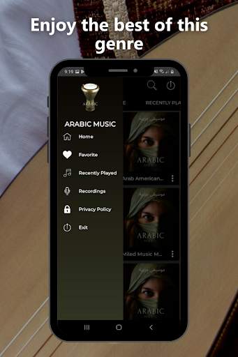Arabic music radio online screenshot 2
