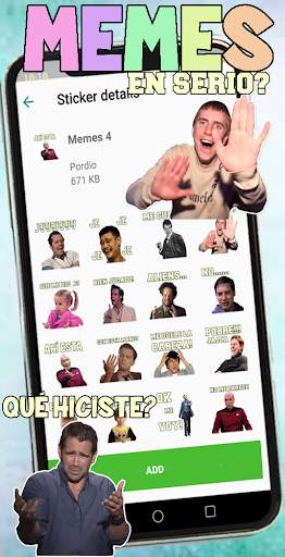 Memes frases stickers para WhatsApp screenshot 6