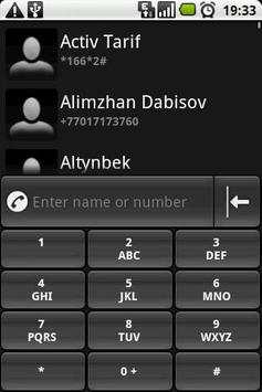 aContacts screenshot 1