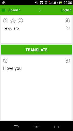 Spanish English Translator screenshot 2
