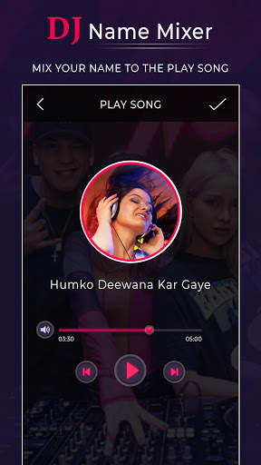 DJ Name Mixer - DJ Name Maker with Music Player screenshot 5