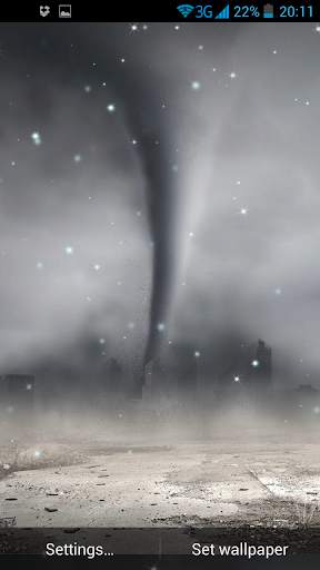Tornado 3D Live Wallpaper screenshot 5