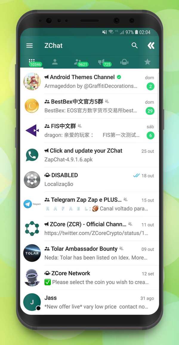 Zap Chat Messenger screenshot 1