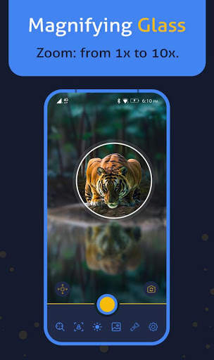 Magnifying glass - Magnifying flashlight screenshot 2