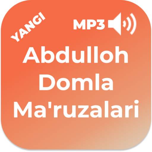 Абдуллоҳ Домла Маърузалари Mp3 - Abdulloh Domla 2.3