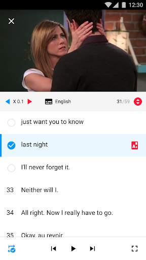 ParrotPlayer - Learn languages with videos screenshot 2