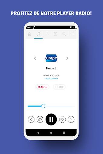 Radios Françaises Online screenshot 2