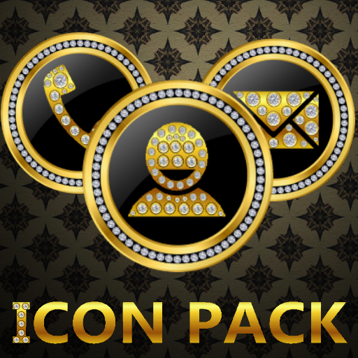 ICON PACK GOLD DIAMOND CIRCONS icon
