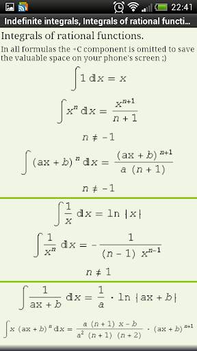 Math2 - mathematics integrals screenshot 4
