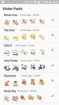 New Cartoon Sticker for WhatsApp 2019 screenshot 6