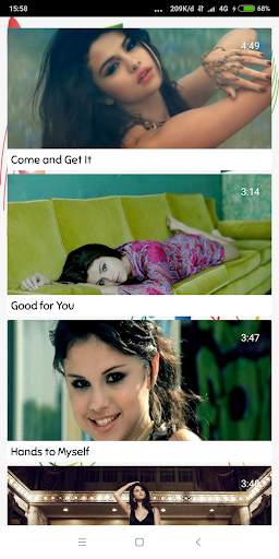 Selena Top Song screenshot 1