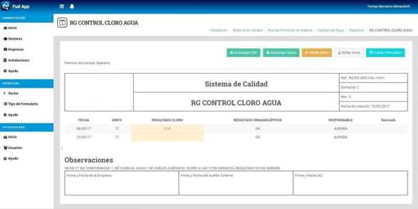 FUD HACCP screenshot 10