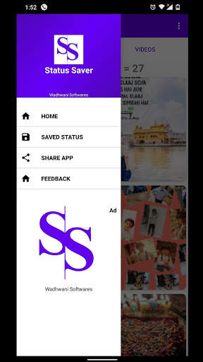 Status Saver Android App screenshot 2
