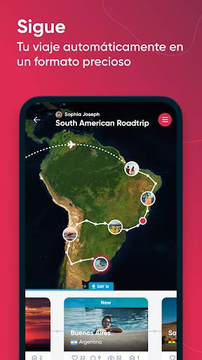 Polarsteps - Travel Tracker screenshot 1