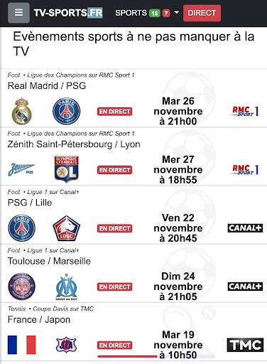Programme TV Sport screenshot 5