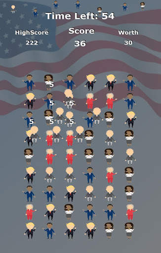Donald Crushed Match 3 Game screenshot 1